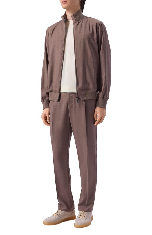 Шерстяная толстовка Capobianco 20M463.UN00._001 Коричневый  20M463.UN00._001 Фото 2