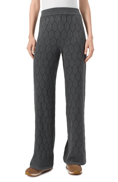 Брюки из шелка и кашемира FREEAGE серого цвета по цене 78980 руб., арт. W26.PT181.6030.991, фото 3 Брюки из шелка и кашемира FREEAGE, арт. W26.PT181.6030.991, фото 3