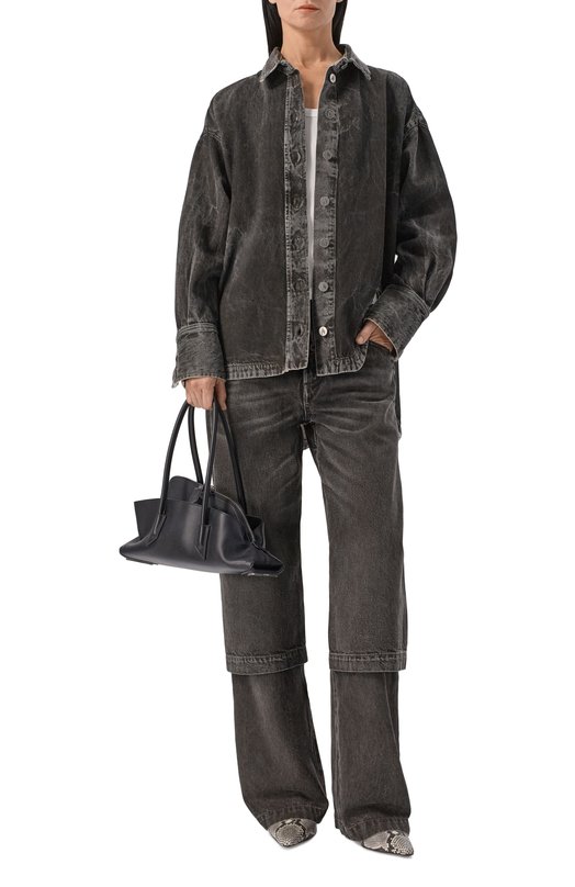 Сумка La Passeggiata small The Attico 250WAH00058/LBT019AA Чёрный  250WAH00058/LBT019AA Фото 7