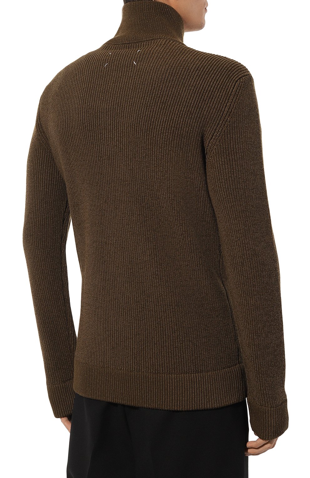 Кардиган из хлопка и шерсти MAISON MARGIELA, арт. SI1HA0013/S17781, фото 4