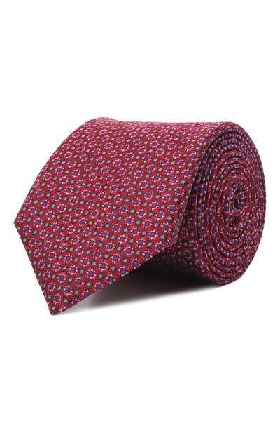 Мужской шелковый галстук CANALI, арт. 18/HJ03389
