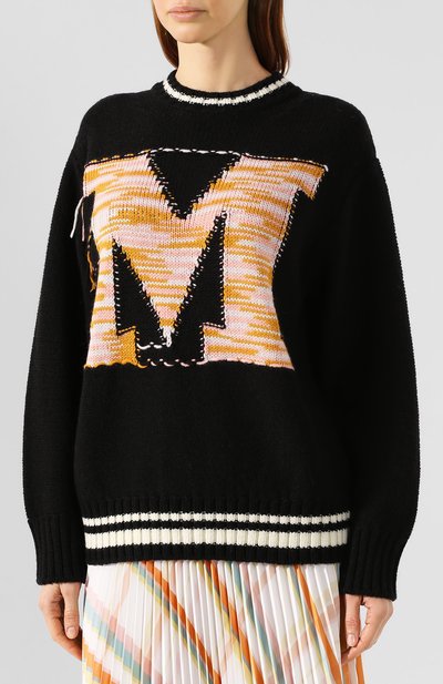 Свитер M MISSONI темно-синего цвета по цене 57800 руб., арт. 2DN00169/2K003Y, фото 3 Свитер M MISSONI, арт. 2DN00169/2K003Y, фото 3