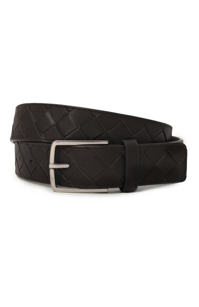 Мужской кожаный ремень BOTTEGA VENETA, арт. 609182/VCPQ3