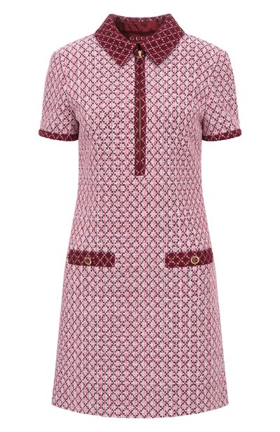 Женское платье из хлопка и вискозы GUCCI, арт. 826532/ZAS42