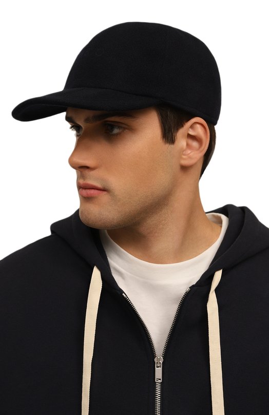 Кашемировая бейсболка Svevo Синий, фото 2