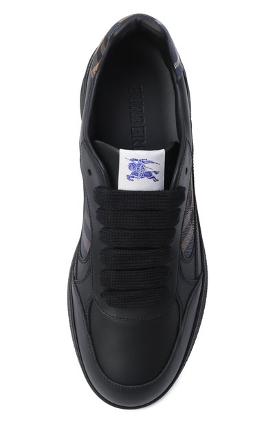 Комбинированные кеды terrace BURBERRY, арт. 8123035, фото 5