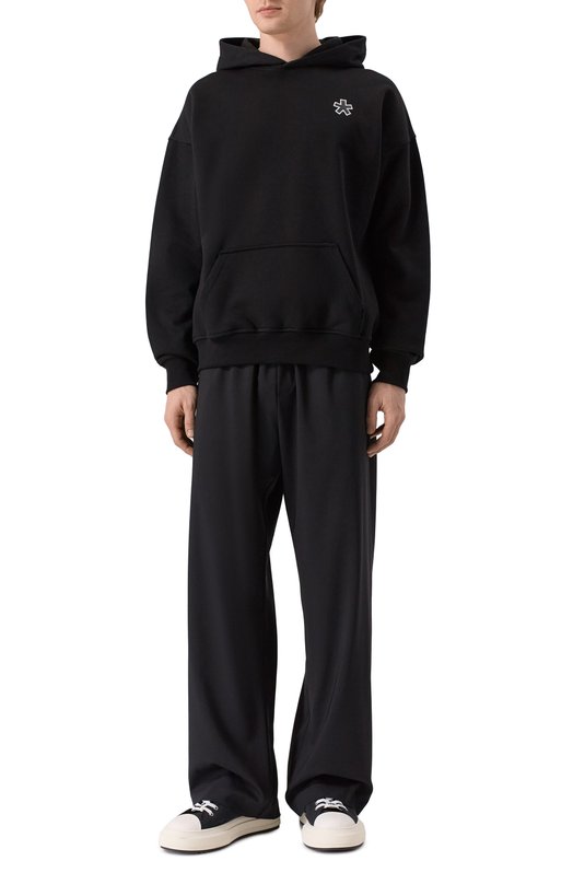 Хлопковое худи Comme des Fuckdown CFABM01854 Чёрный  CFABM01854 Фото 2