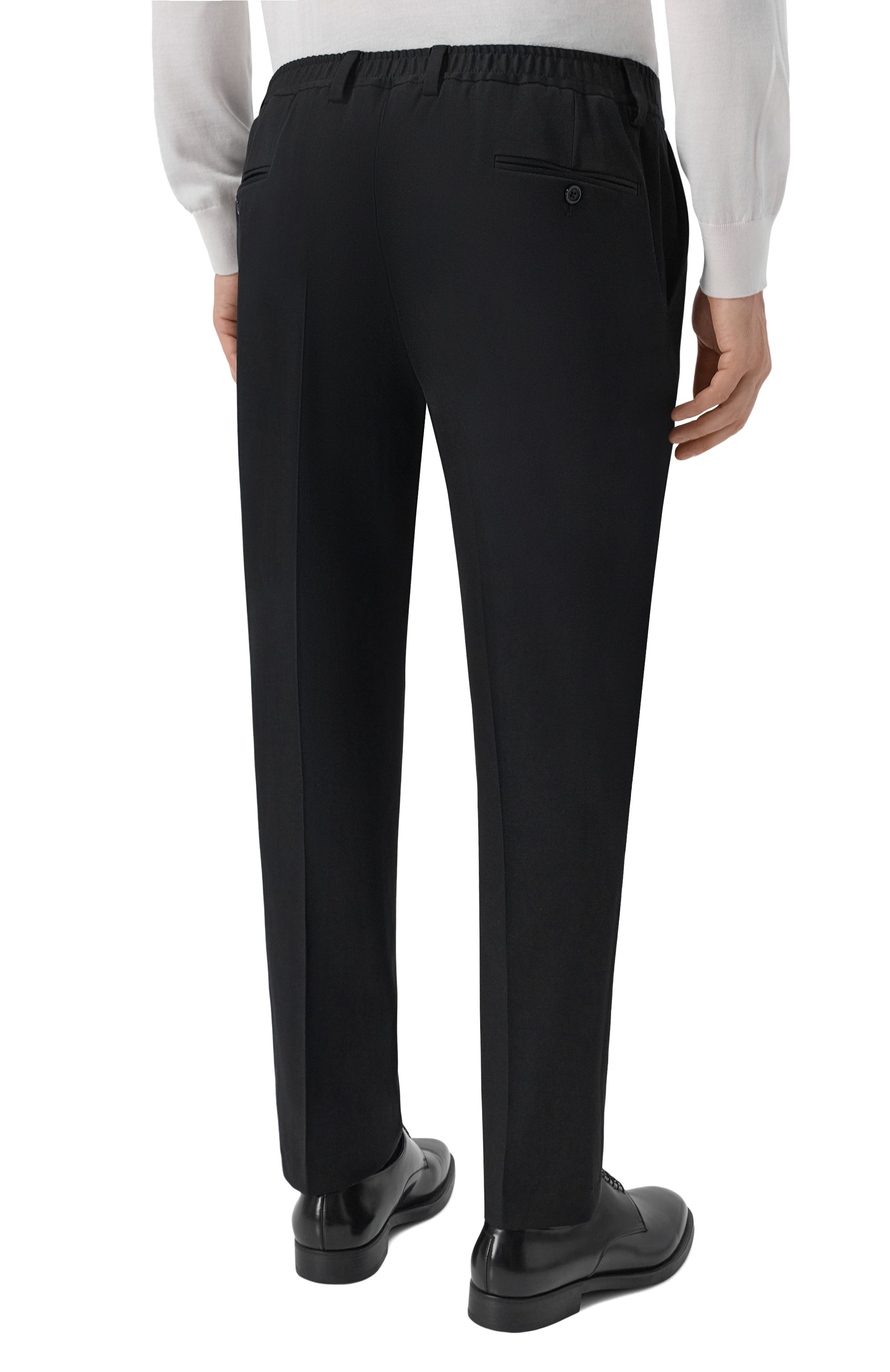 Шерстяные брюки DOLCE & GABBANA, арт. GW13ET/FUBGZ, фото 4