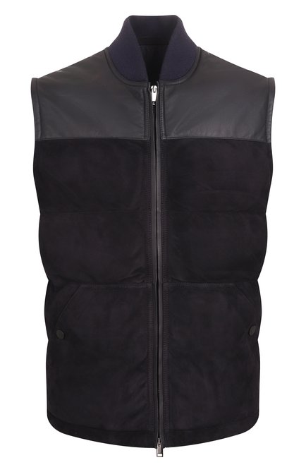 Мужской замшевый жилет BRIONI, арт. PUF60L/0D701