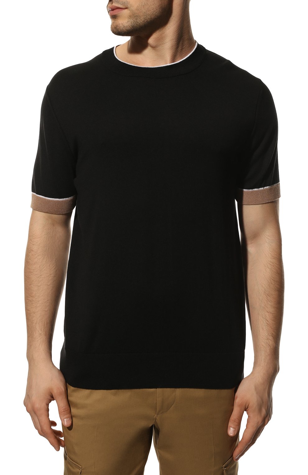 Джемпер из шелка и хлопка BOSS, арт. 50466568, фото 3