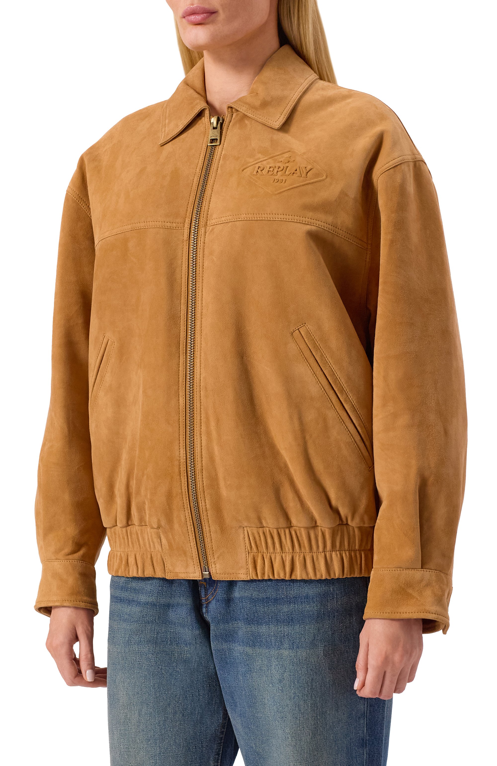 Замшевая куртка REPLAY, арт. W7928 .000.85434, фото 3