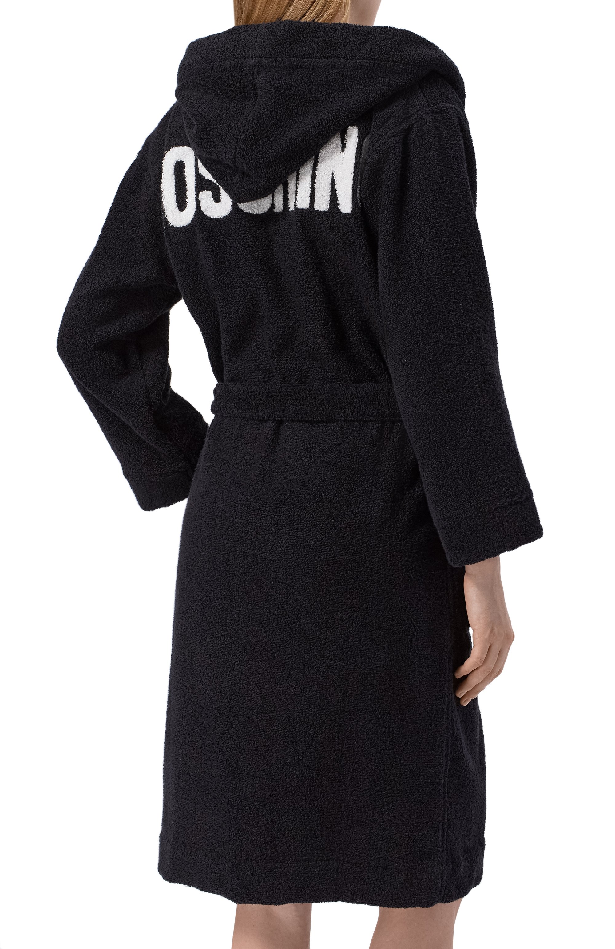 Хлопковый халат MOSCHINO, арт. 232V6/A9603/4307, фото 3