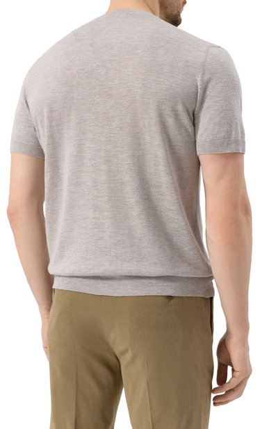 Джемпер из шелка и льна CORNELIANI, арт. 25M547-2525111, фото 4