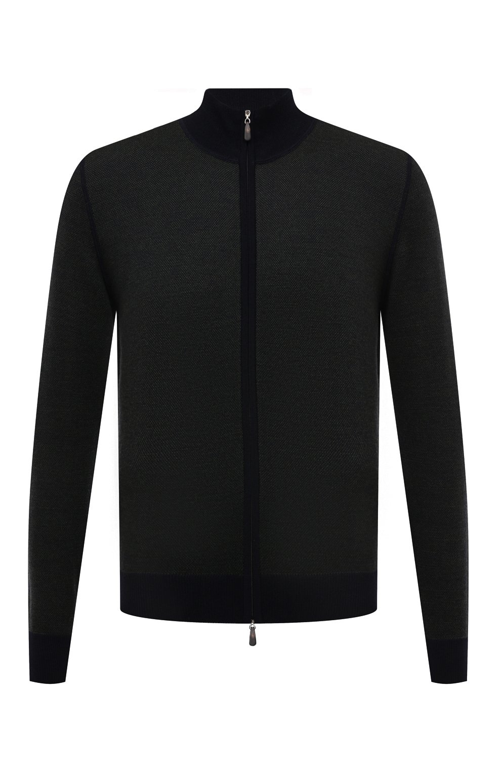 Шерстяной кардиган GRAN SASSO темно-зеленого цвета по цене 36200 руб., арт. 57114/14241, фото 1 Шерстяной кардиган GRAN SASSO, арт. 57114/14241, фото 1