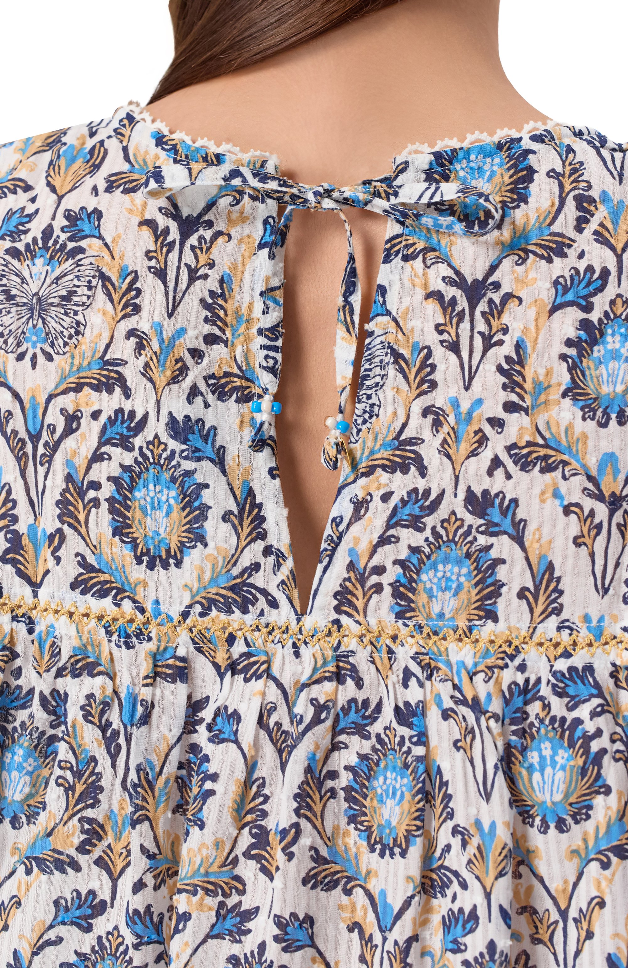 Хлопковый топ POUPETTE ST BARTH, арт. WHNS25C0, фото 6