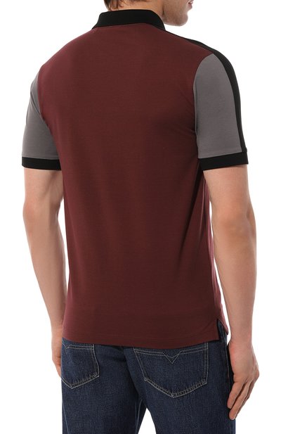 Хлопковое поло BOSS, арт. 50486192, фото 4