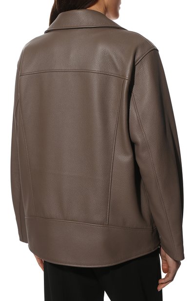 Кожаная куртка MASLOV, арт. SMW99, фото 4