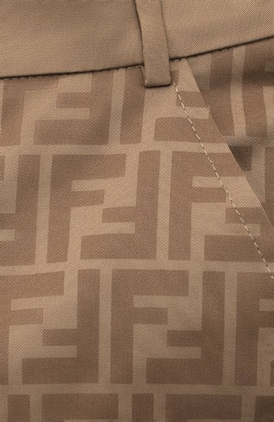 Хлопковые шорты FENDI, арт. JMF462/AQSP, фото 3