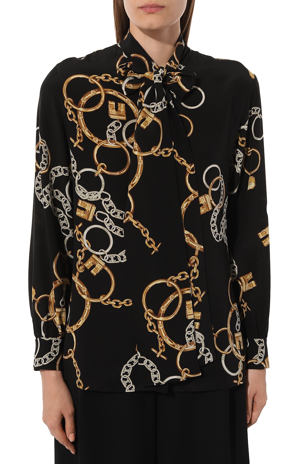 Шелковая блузка CELINE, арт. 2B649/738R, фото 3