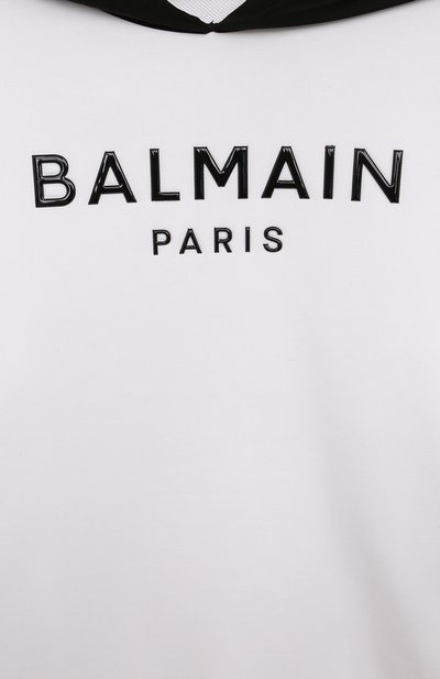 Хлопковое худи BALMAIN, арт. BV4Q70, фото 3