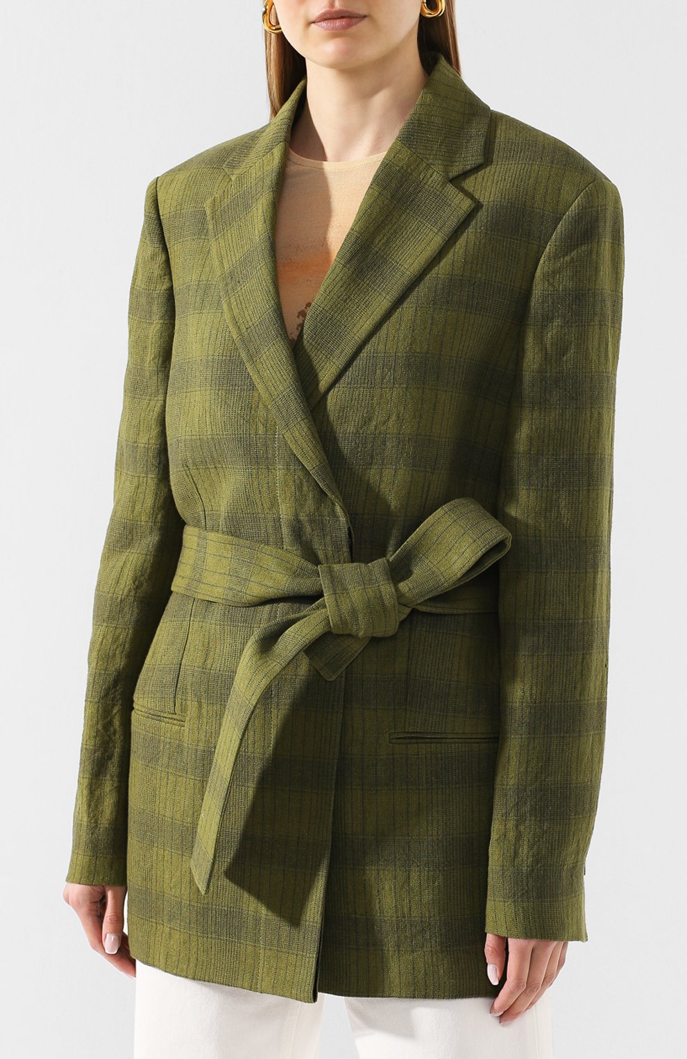 Льняной жакет ACNE STUDIOS, арт. AH0068, фото 3