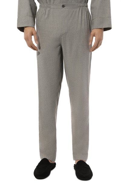 Пижама из хлопка и шерсти ZIMMERLI, арт. 4600-21001, фото 5