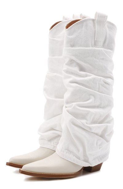 Текстильные сапоги R13, арт. R13S0107-WHT, фото 1