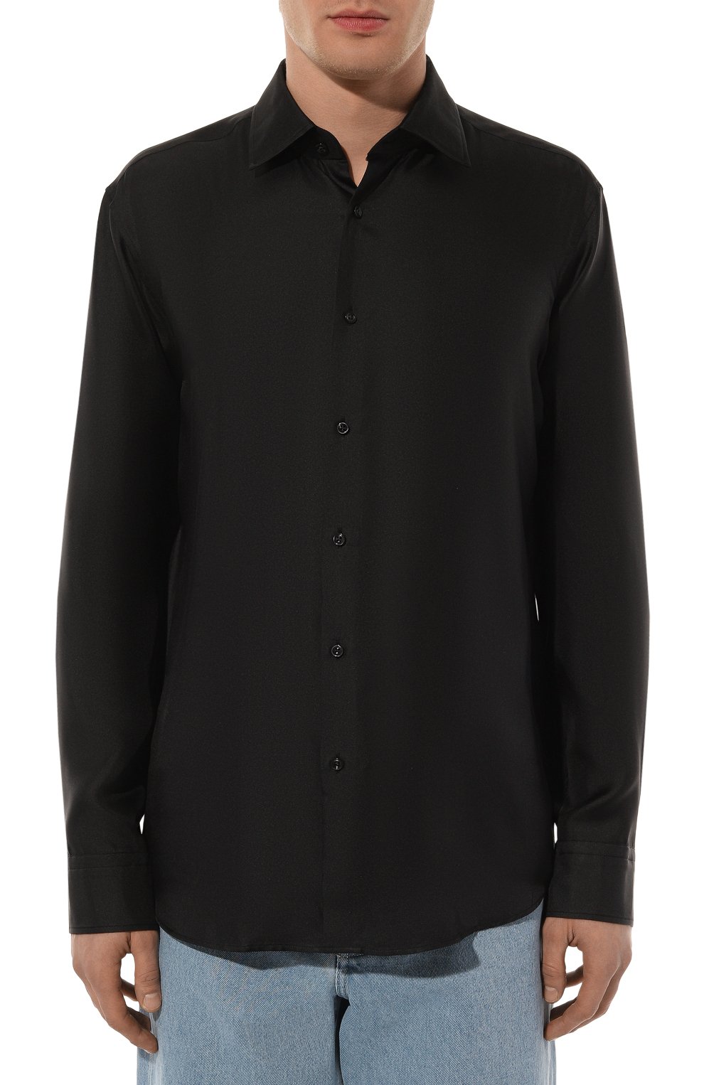 Шелковая рубашка BOSS, арт. 50527618, фото 3