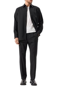 Шерстяные брюки VALENTINO, арт. 5V3RB52225S, фото 2