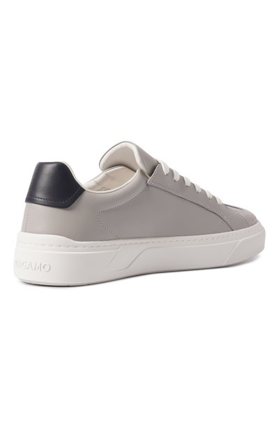 Кожаные кеды FERRAGAMO, арт. 02B016/796258, фото 4