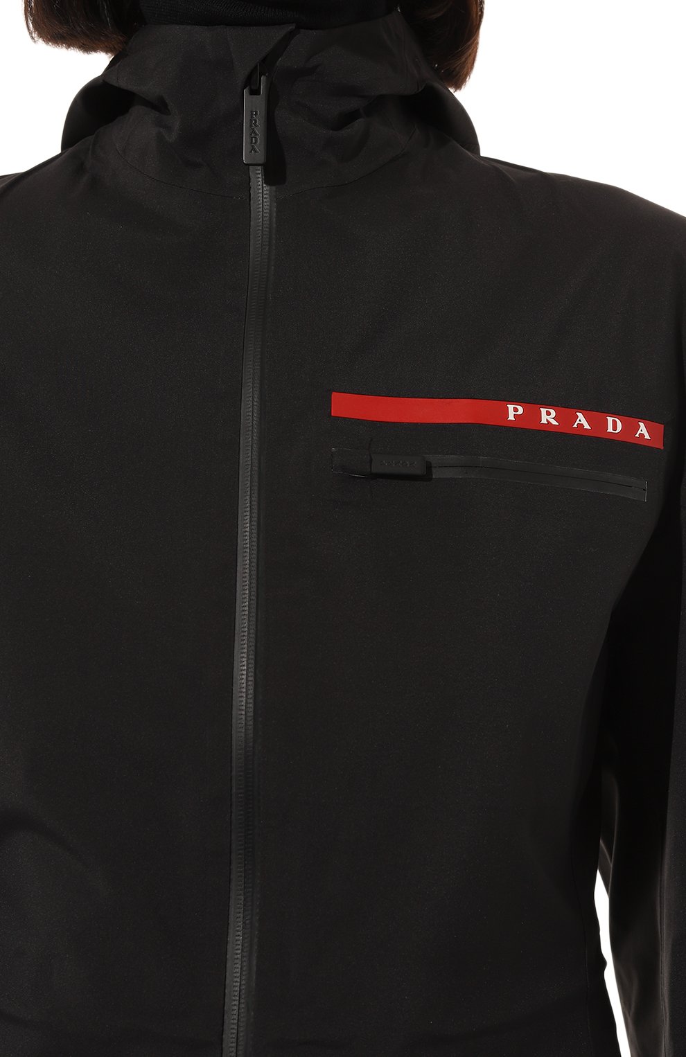 Куртка prada linea rossa PRADA черного цвета по цене 280000 руб., арт. 29X716-1SX6-F0002-192, фото 5 Куртка prada linea rossa PRADA, арт. 29X716-1SX6-F0002-192, фото 5
