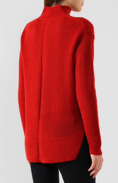 Свитер RICK OWENS красного цвета по цене 85100 руб., арт. RP19F5661/KFI, фото 4 Свитер RICK OWENS, арт. RP19F5661/KFI, фото 4