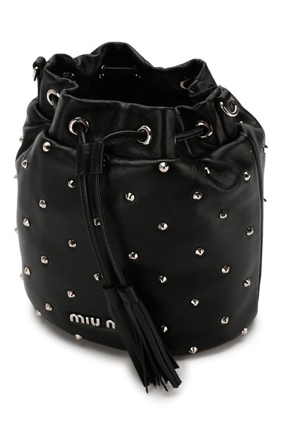 Рюкзак из кожи MIU MIU, арт. 5BE014-2B6I-F0002-OBO, фото 4