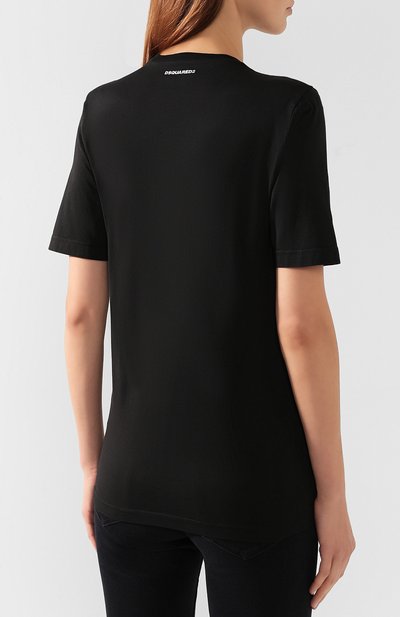 Хлопковая футболка DSQUARED2, арт. S75GD0040/S22427, фото 4