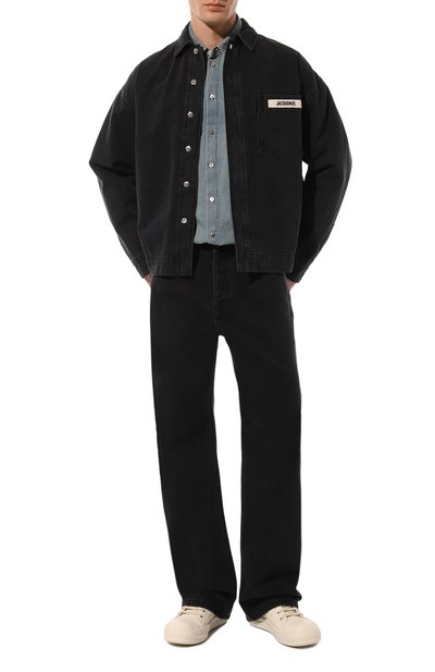 Джинсовая рубашка JACQUEMUS, арт. 24E/245DE033, фото 2