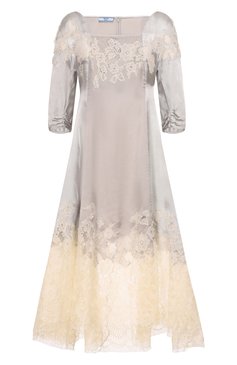 Комбинированное платье PRADA, арт. P3D08-1YEU-F0572, фото 1