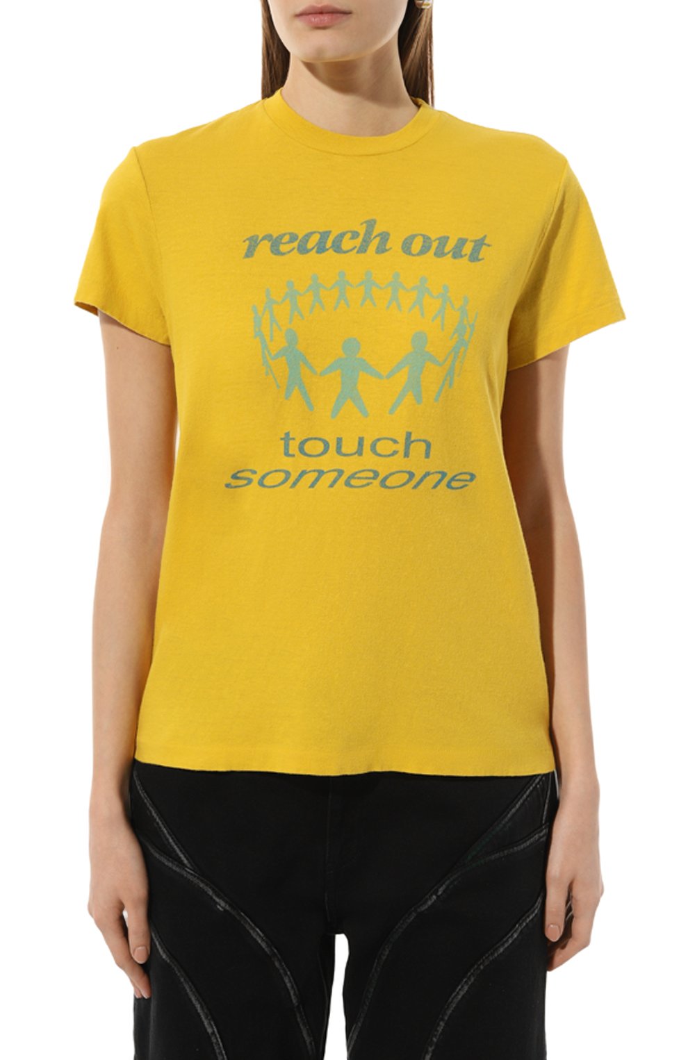 Хлопковая футболка RE/DONE, арт. 024-02W7LT004, фото 3