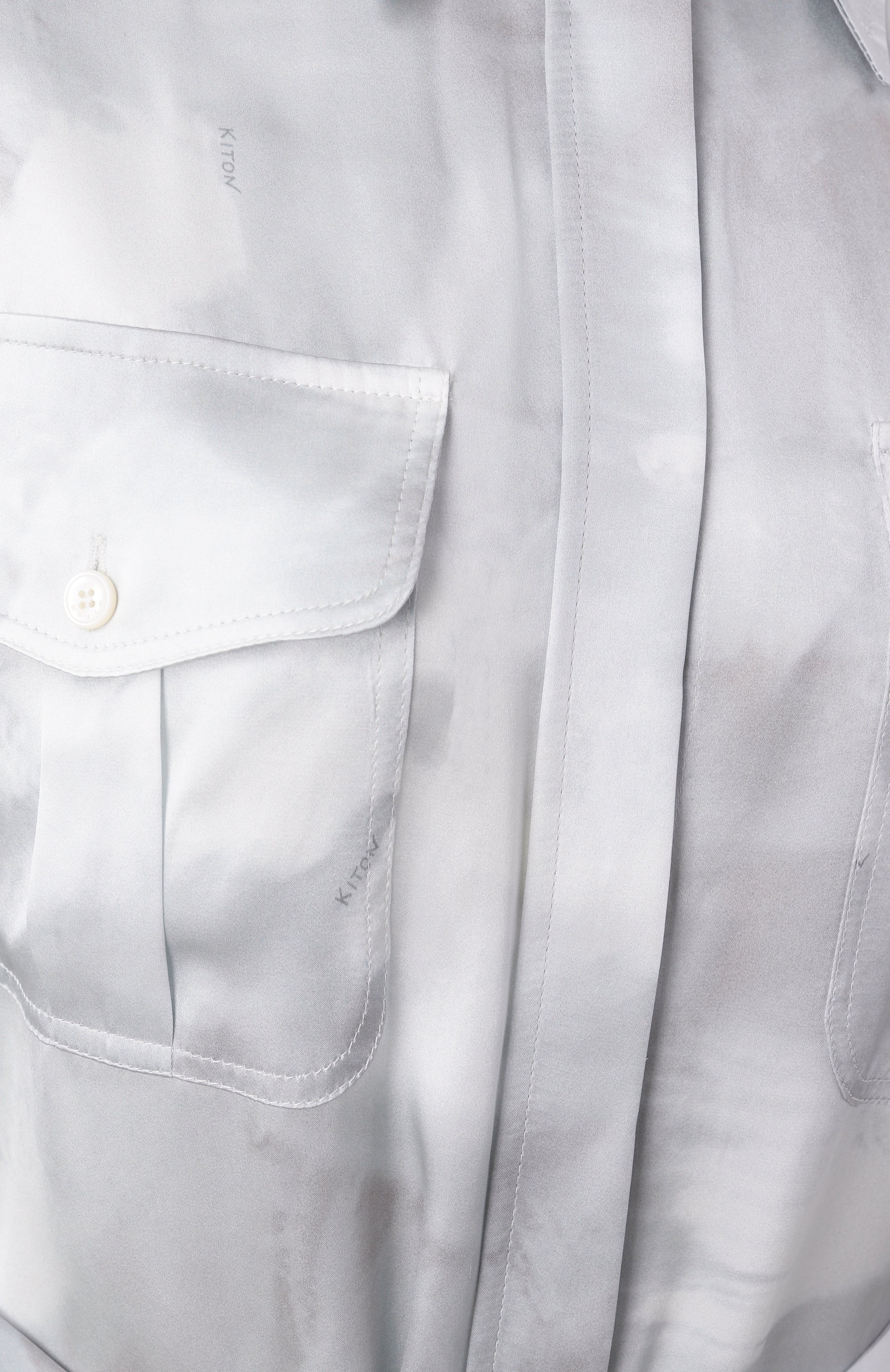 Атласное платье KITON, арт. D47321K0926E02, фото 6