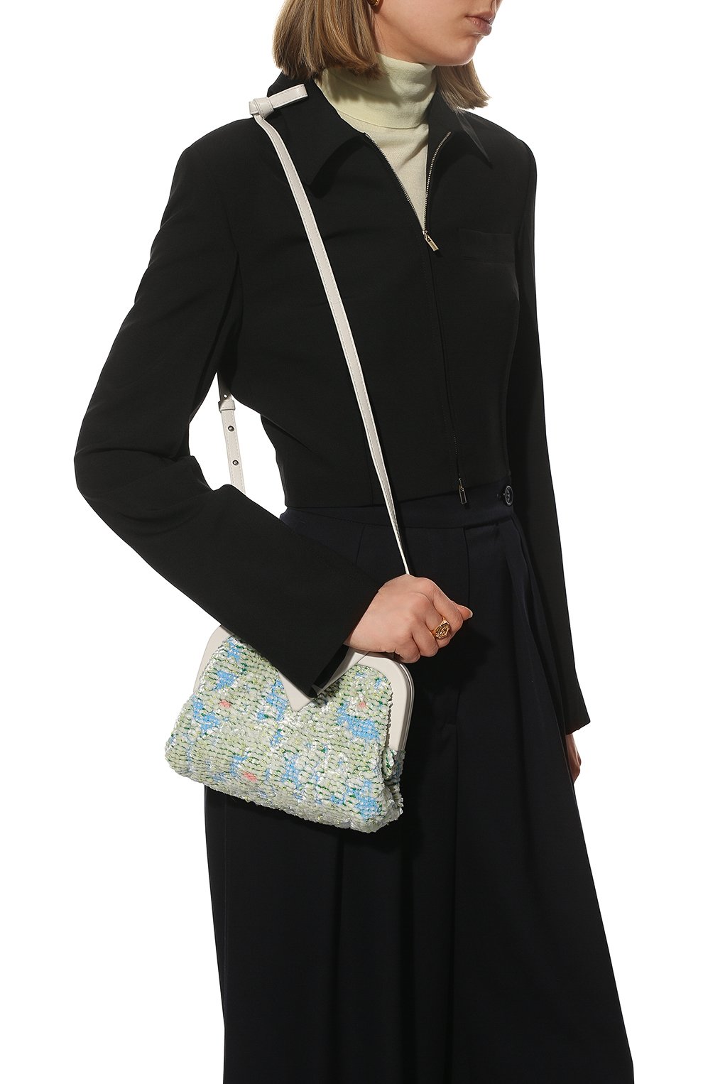 Сумка point small BOTTEGA VENETA, арт. 690677/V1T61, фото 6