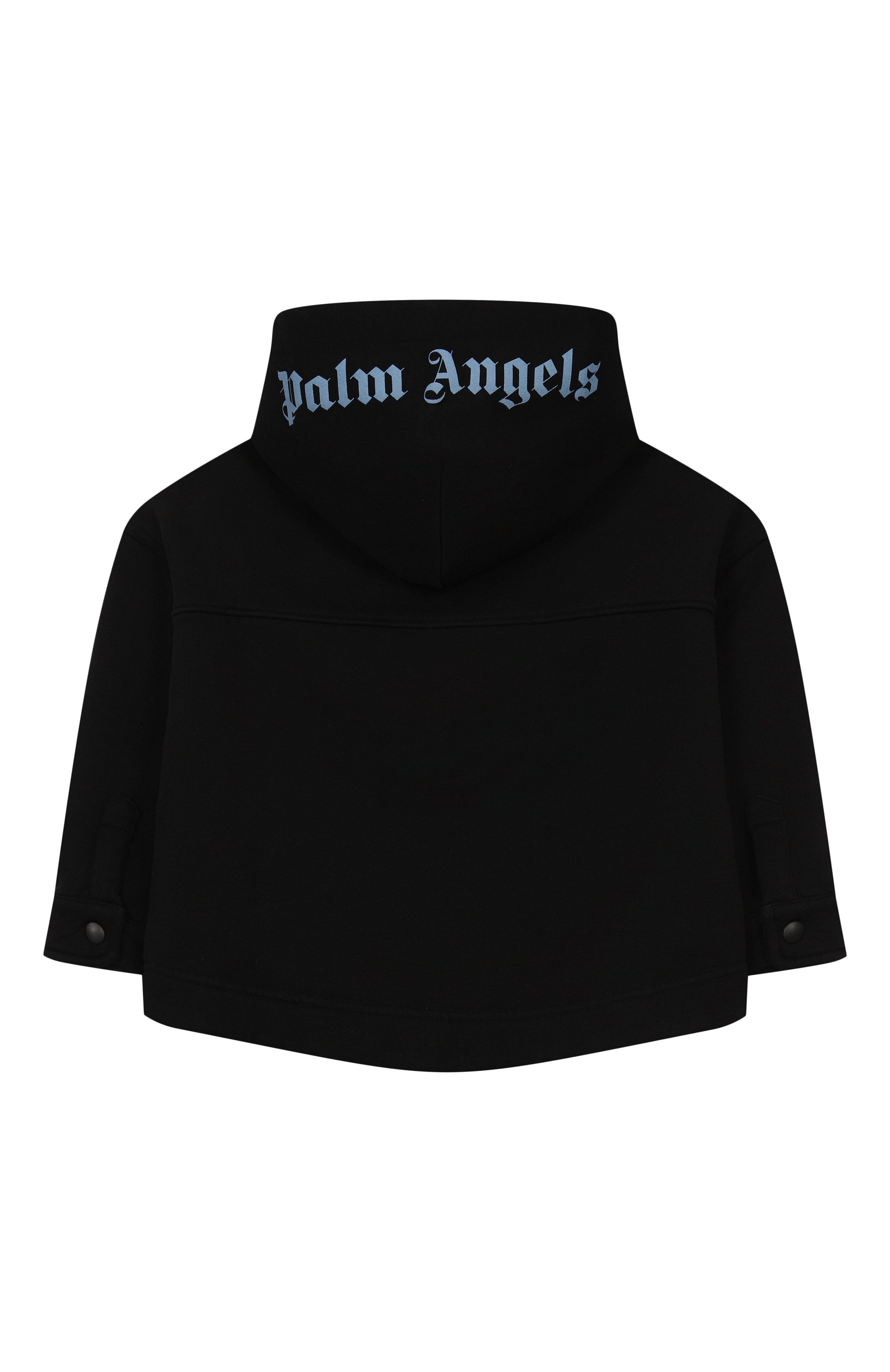 Хлопковая куртка-рубашка PALM ANGELS, арт. PBES002F25FLE001, фото 2