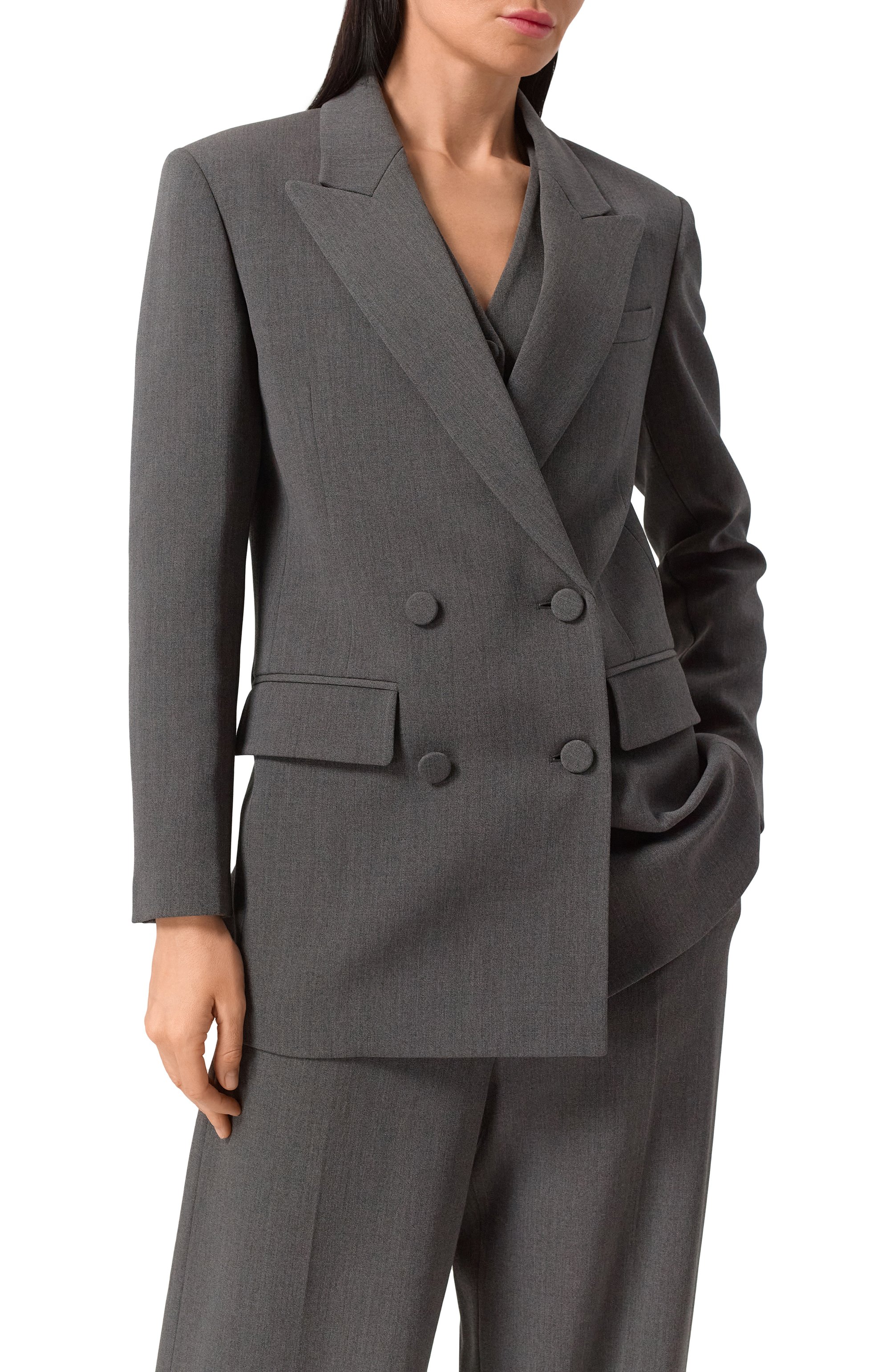 Шерстяной жакет VALENTINO, арт. 5B3CE3K07CU, фото 3