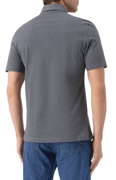 Хлопковое поло BRUNELLO CUCINELLI, арт. M0B133936, фото 4