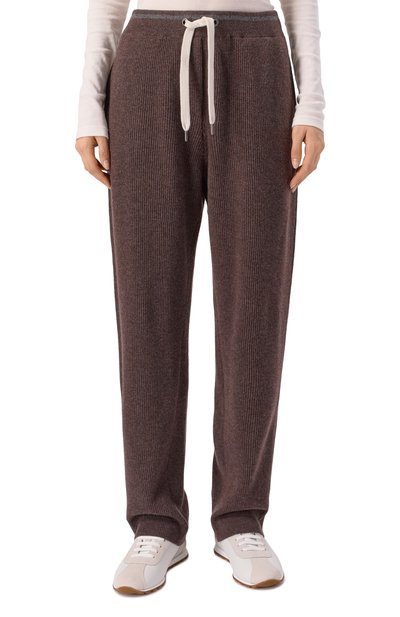 Брюки из шерсти и кашемира BRUNELLO CUCINELLI, арт. M16222799, фото 3