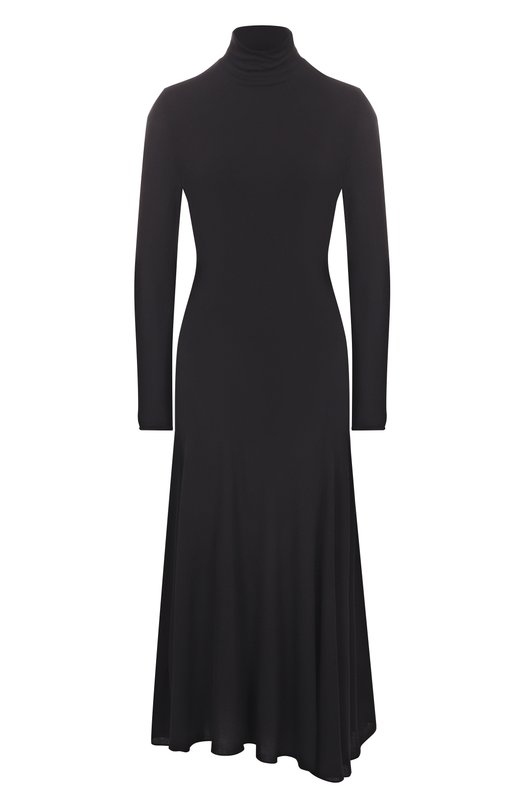 Платье из вискозы Alaia AA9R2789J070B Чёрный AA9R2789J070B