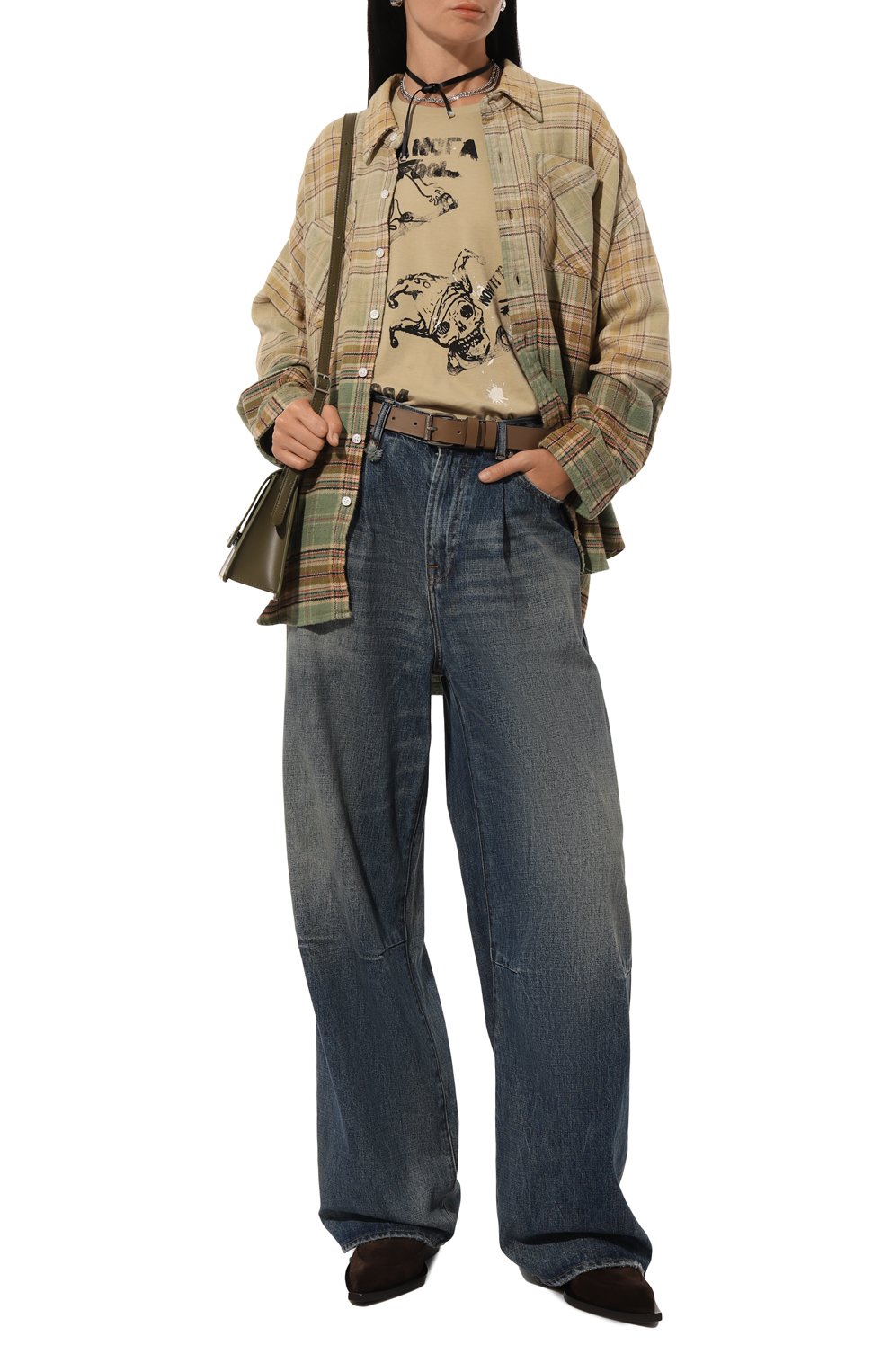 Хлопковая футболка R13, арт. R13WK141-001UU, фото 2