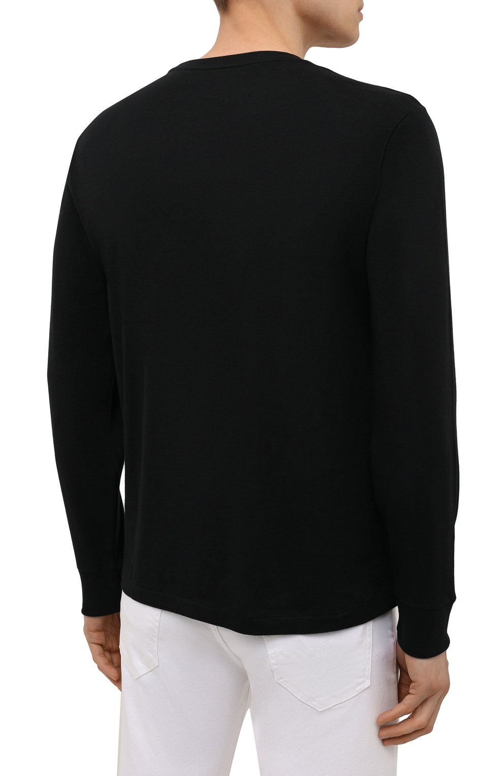 Хлопковый лонгслив POLO RALPH LAUREN, арт. 710671468, фото 4