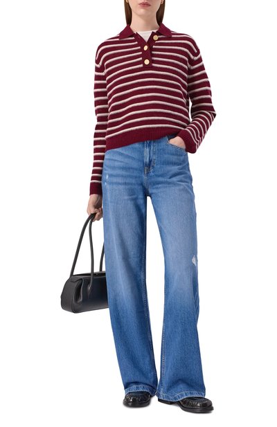 Поло из шерсти и кашемира ALLUDE, арт. 255/17022, фото 2