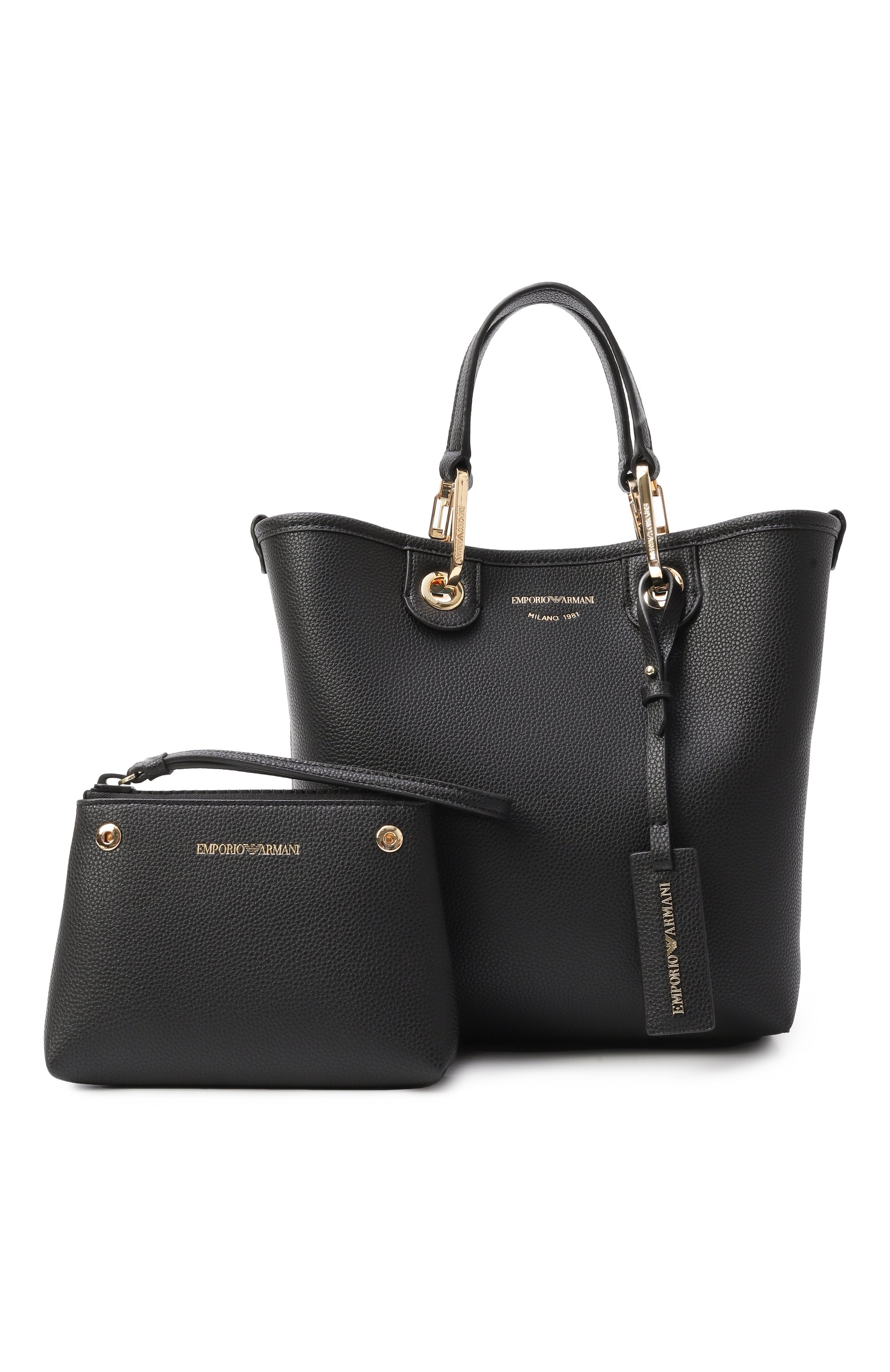 Сумка myea EMPORIO ARMANI черного цвета по цене 38500 руб., арт. EW000362/AF12103/MC032, фото 7 Сумка myea EMPORIO ARMANI, арт. EW000362/AF12103/MC032, фото 7