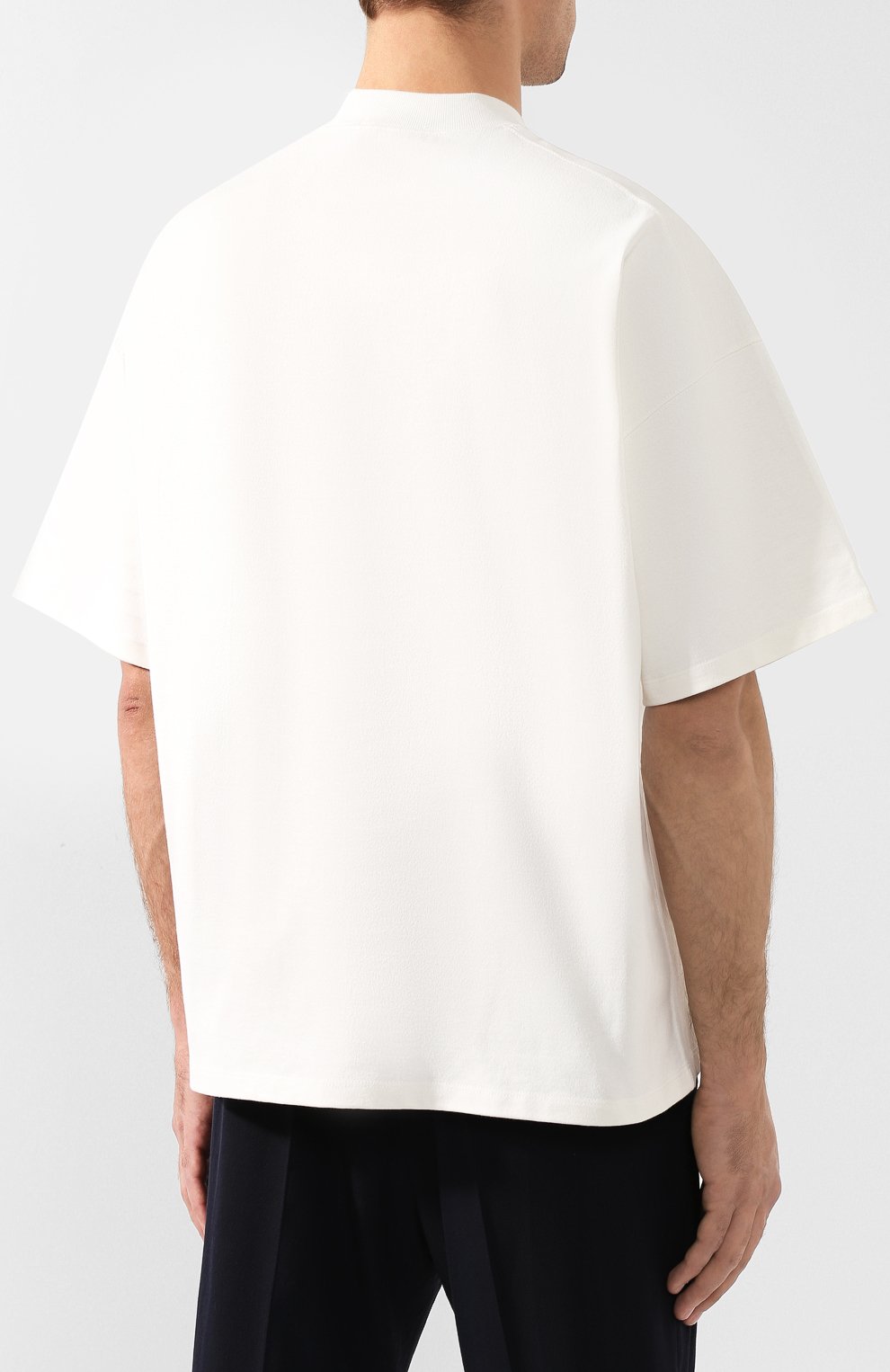 Хлопковая футболка JIL SANDER, арт. JSMP707020-MP248508, фото 4