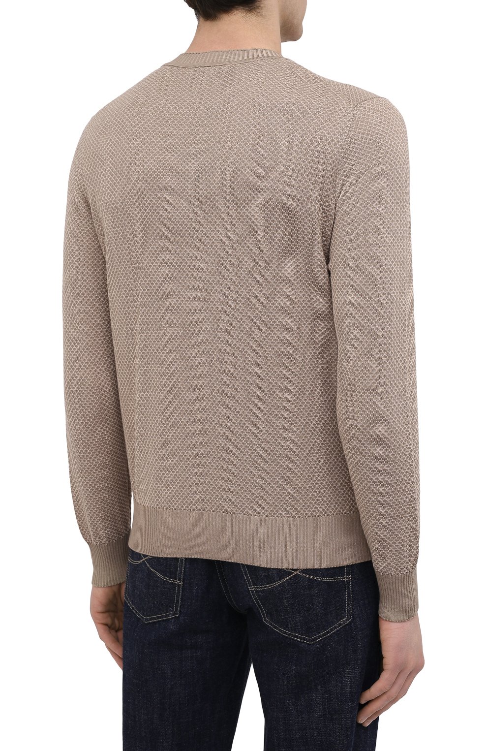 Хлопковый свитер CANALI, арт. C0775/MK01137, фото 4